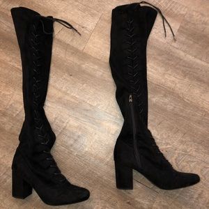 Lace up boots